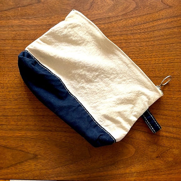 CB Station Canvas Make Up or Accessory Bag Monogram “Sarah” - Picture 2 of 5